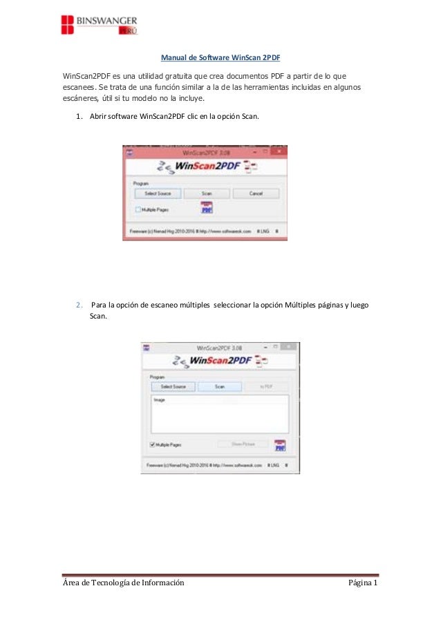SCARICARE SCAN2PDF GRATIS